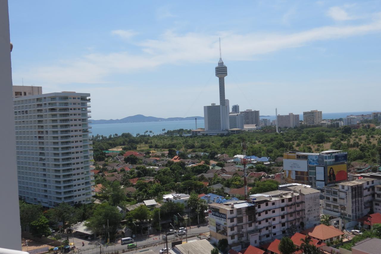 View Talay 2 Suite Apartments Pantai Jomtien Luaran gambar